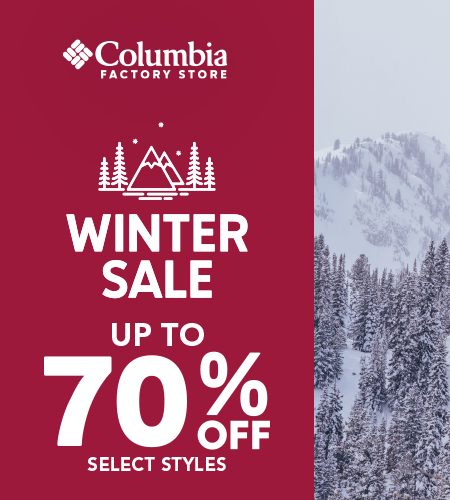 Columbia outlet store sale best sale