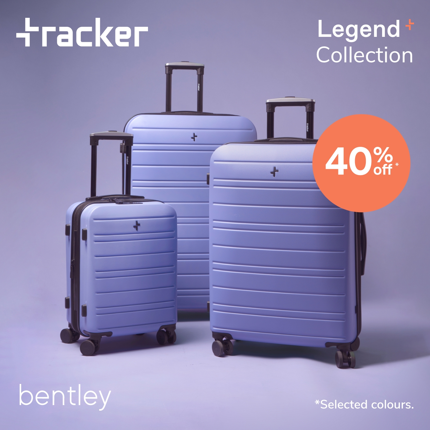 Bentley LEGEND luggage collection from Tracker CrossIron Mills