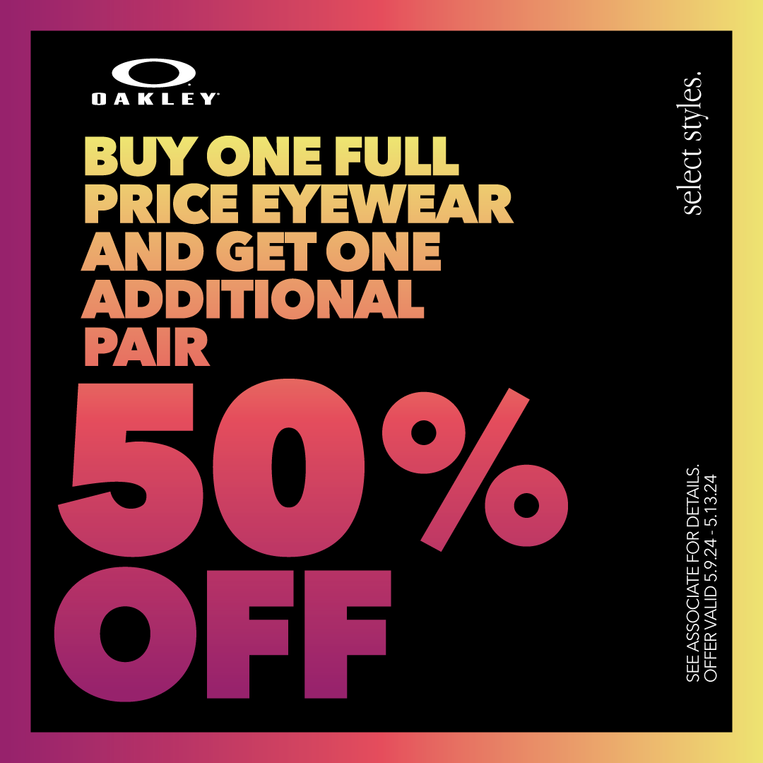 Oakley BUY ONE GET ONE 50 OFF EYEWEAR CrossIron Mills